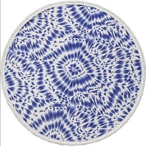 Indigo Round Beach Towel